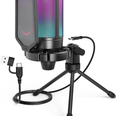 FIFINE AmpliGame A6V USB microphone