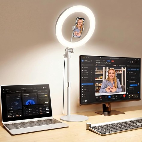 LitONES 7-inch desk ring light stand