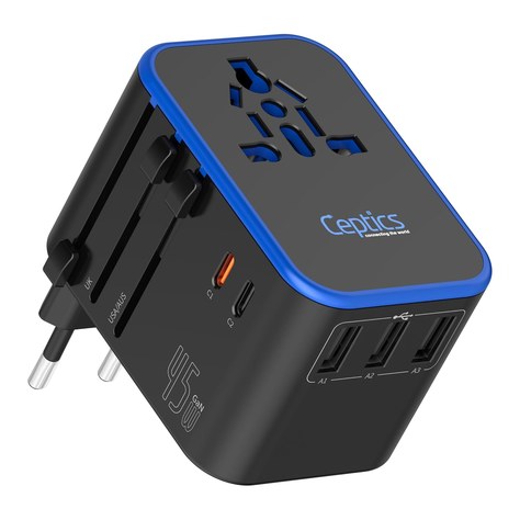 Ceptics 45W Universal Travel Adapter UP-11KU