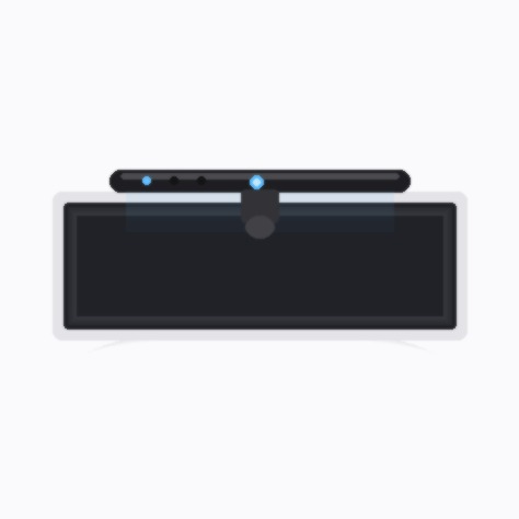 5. Colorpanda Monitor Light Bar with Motion Sensor — Best Auto On/Off