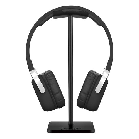 New Bee Aluminum Headphone Stand, Black