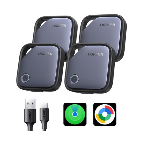 UGREEN FineTrack Duo 4-Pack Tracker Tags